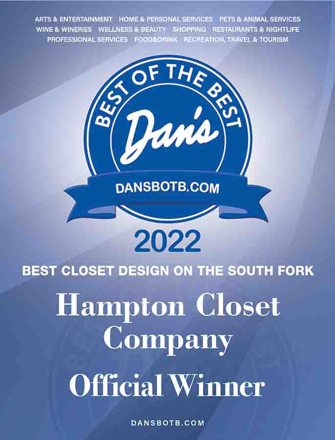 hampton closet company dbtob22 plaque 2022 at6039